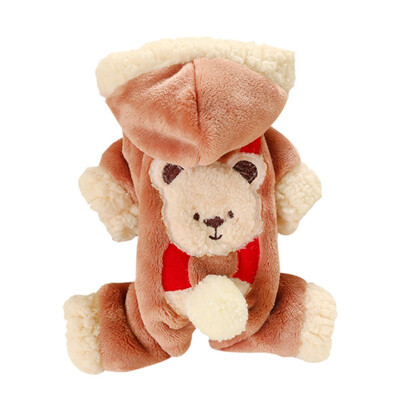 Autumn Winter Warm Pet Dog Clothes Bear Pattern Cosplay Costume Pet Jumpsuit Outfit For Pets Small Dogs Fluffy Thickening Coat
Autumn Winter Warm Pet Dog Clothes Bear Pattern Cosplay Costume Pet Jumpsuit Outfit For Pets Small Dogs Fluffy Thickening Coat