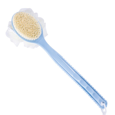 New Double-sided Scrubber Shower Bath Brush Helper Grip Handle Exfoliation Body Skin Rubbing
New Double-sided Scrubber Shower Bath Brush Helper Grip Handle Exfoliation Body Skin Rubbing