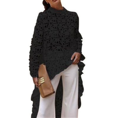 Shirt Womens Vintage Retro Color Cutout Loose Fashion Irregular Sexy Lace Long Sleeve Long Sleeve Elegant Top shirt
Shirt Womens Vintage Retro Color Cutout Loose Fashion Irregular Sexy Lace Long Sleeve Long Sleeve Elegant Top shirt