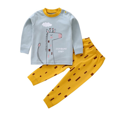 Kids Boys Pajama Sets Cartoon Print Long Sleeve O-Neck Cute T-Shirt Tops with Pants Baby Girls Child Autumn Sleeping Clothes
Kids Boys Pajama Sets Cartoon Print Long Sleeve O-Neck Cute T-Shirt Tops with Pants Baby Girls Child Autumn Sleeping Clothes