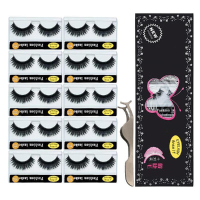 Anself 10 Pairs Fake Eyelashes with False Lashes Applicator Long Thick Curly Lashes Makeup Lashes Strip for Eye Makeup
Anself 10 Pairs Fake Eyelashes with False Lashes Applicator Long Thick Curly Lashes Makeup Lashes Strip for Eye Makeup