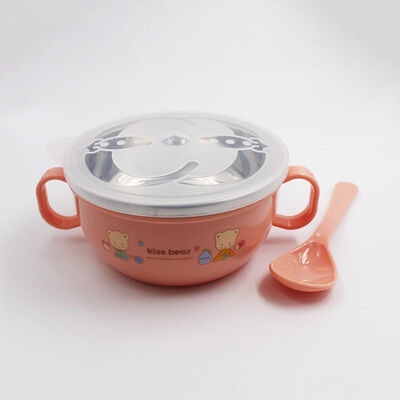 Baby Food Storage Cartoon Pattern Bowl Spoon Set For Kids Children Tableware Stainless Steel Dinnerware Feeding New
Baby Food Storage Cartoon Pattern Bowl Spoon Set For Kids Children Tableware Stainless Steel Dinnerware Feeding New