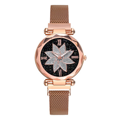 Ladies Watch Luxury Mirror Stainless Steel Ladies Quartz Watch With Magnetic Star Sky Buckle Delicate Watch
Ladies Watch Luxury Mirror Stainless Steel Ladies Quartz Watch With Magnetic Star Sky Buckle Delicate Watch