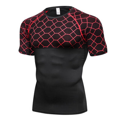 Fitness T shirt Men 2018 New Arrival Running tshirt Short Sleeve Compression High Elastic Workout Top Shirt Slim Fit Muscle Tops
Fitness T shirt Men 2018 New Arrival Running tshirt Short Sleeve Compression High Elastic Workout Top Shirt Slim Fit Muscle Tops