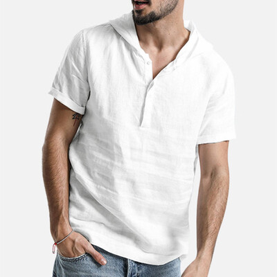 Toponeto Mens Baggy Cotton Linen Solid Color Short Sleeve Hooded T Shirts Tops Blouse
Toponeto Mens Baggy Cotton Linen Solid Color Short Sleeve Hooded T Shirts Tops Blouse