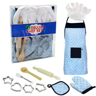 YIWULA11pc Kids Cooking And Baking Set Kitchen Costume Pretend Role Play Kit Apron Hat
YIWULA11pc Kids Cooking And Baking Set Kitchen Costume Pretend Role Play Kit Apron Hat