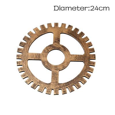 Toponeto European Modern Vintage Steampunk Gear Industrial Style Wall Home Decoration Sil
Toponeto European Modern Vintage Steampunk Gear Industrial Style Wall Home Decoration Sil