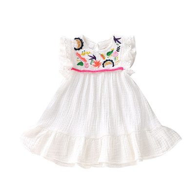 Summer Lovely Casual Baby Girls Embroidery Floral Flare Sleeve Dress Cute Kids Toddler Pageant Sundress
Summer Lovely Casual Baby Girls Embroidery Floral Flare Sleeve Dress Cute Kids Toddler Pageant Sundress