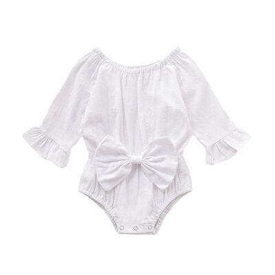 Infant Newborn Baby Girls Jumpsuit Long Sleeve Rompers With Bowknot Kids Bodysuit Jumpsuit Clothes
Infant Newborn Baby Girls Jumpsuit Long Sleeve Rompers With Bowknot Kids Bodysuit Jumpsuit Clothes