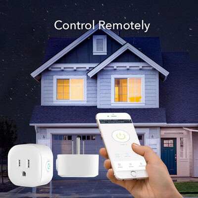 Gobestart Smart Plug Wi-Fi Enabled Mini Outlets Smart Socket Control Your Electric Devic
Gobestart Smart Plug Wi-Fi Enabled Mini Outlets Smart Socket Control Your Electric Devic