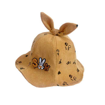 Autumn Baby Girls Hats Toddler Floral Cartoon Print Bucket Hats With Ear Design Caps Reversible Sun Headwear
Autumn Baby Girls Hats Toddler Floral Cartoon Print Bucket Hats With Ear Design Caps Reversible Sun Headwear