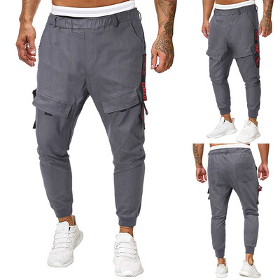 Gobestart Men Splicing Pure Color Overalls Casual Pocket Sport Work Casual Trouser Pants
Gobestart Men Splicing Pure Color Overalls Casual Pocket Sport Work Casual Trouser Pants