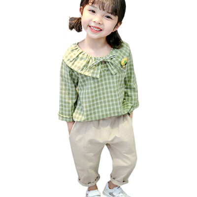 Baby Girl Clothes 0-3T Lovely Toddler Girl Plaid Pattern Long-sleeved Girls Sets Tops Pants 2 Pieces Childrens Sets
Baby Girl Clothes 0-3T Lovely Toddler Girl Plaid Pattern Long-sleeved Girls Sets Tops Pants 2 Pieces Childrens Sets