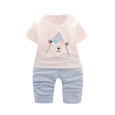 Baby Kid Boy Girl Clothes Summe Boy Girl Clothing Set Cartoon Bear Short Sleeve ShirtShorts 2PCs Kids Boy Clothes Set
Baby Kid Boy Girl Clothes Summe Boy Girl Clothing Set Cartoon Bear Short Sleeve ShirtShorts 2PCs Kids Boy Clothes Set