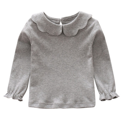 Baby Girls Shirt Long Sleeve T-shirt Cotton Casual Princess Toddler Solid Tops Blouse
Baby Girls Shirt Long Sleeve T-shirt Cotton Casual Princess Toddler Solid Tops Blouse
