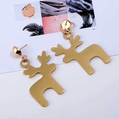 Fashion Cute Deer Animal Stud Earrings For Women Girls Kids Lovely Small Trendy Jewelry Brincos Women Earrings
Fashion Cute Deer Animal Stud Earrings For Women Girls Kids Lovely Small Trendy Jewelry Brincos Women Earrings