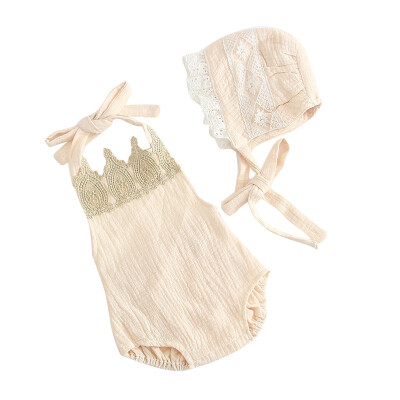 Newborn Infant Baby Girl Cotton Sleeveless Straps Romper Hat Two-piece Set Jumpsuits Baby Clothing
Newborn Infant Baby Girl Cotton Sleeveless Straps Romper Hat Two-piece Set Jumpsuits Baby Clothing