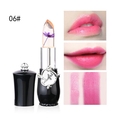 6 Colors Waterproof Flower transparent Lipstick Nutritious Beauty Makeup Magic Temperature Color Change Crystal Jelly Lip stick
6 Colors Waterproof Flower transparent Lipstick Nutritious Beauty Makeup Magic Temperature Color Change Crystal Jelly Lip stick