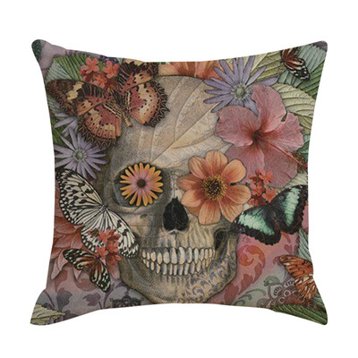 2019 New Halloween Pillowcase Unique Skeleton Head Pattern Sofa Cushion Cover Festive Party Supplies
2019 New Halloween Pillowcase Unique Skeleton Head Pattern Sofa Cushion Cover Festive Party Supplies