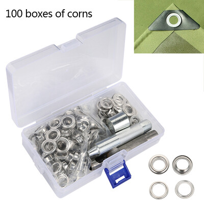 100PCS Eyelet Set 100 Pcs Impact Punches Round Eyelet Eyelet Tool Tarp Eyelet Eyelet Tool DHL
100PCS Eyelet Set 100 Pcs Impact Punches Round Eyelet Eyelet Tool Tarp Eyelet Eyelet Tool DHL