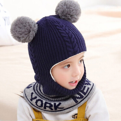 Baby Bonnet Kids Winter Hats Ball Girls Boys Children Warm Caps Scarf Set Child Knitted Cute Hat for Girl Boy 2-6T
Baby Bonnet Kids Winter Hats Ball Girls Boys Children Warm Caps Scarf Set Child Knitted Cute Hat for Girl Boy 2-6T