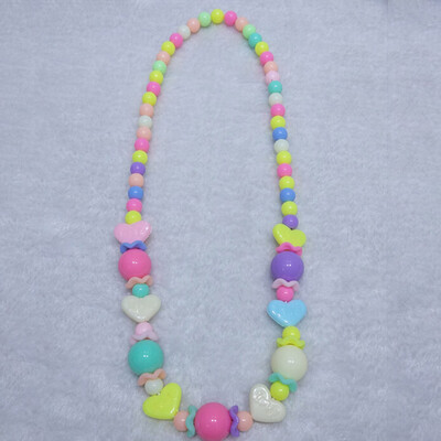 1Pcs Heart Children Acrylic Necklace Kids Girls Gift Favor Wholesale Girl Bead Necklace Jewelry
1Pcs Heart Children Acrylic Necklace Kids Girls Gift Favor Wholesale Girl Bead Necklace Jewelry