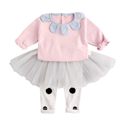 Autumn Children Girl Cotton Clothes Set Long Sleeve Sweatshirt Skirt Trousers Kid Casual Outerwear Cute
Autumn Children Girl Cotton Clothes Set Long Sleeve Sweatshirt Skirt Trousers Kid Casual Outerwear Cute