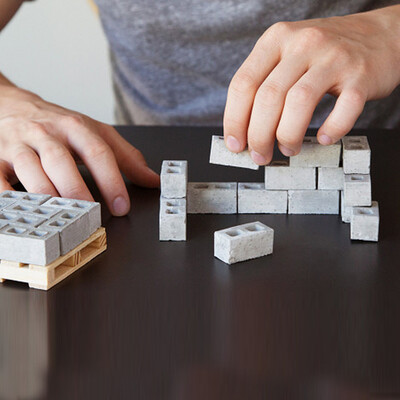 Siaonvr NEW 32Pcs Mini Cement Cinder Bricks Build Your Own Tiny Wall Mini Red Bricks GY
Siaonvr NEW 32Pcs Mini Cement Cinder Bricks Build Your Own Tiny Wall Mini Red Bricks GY
