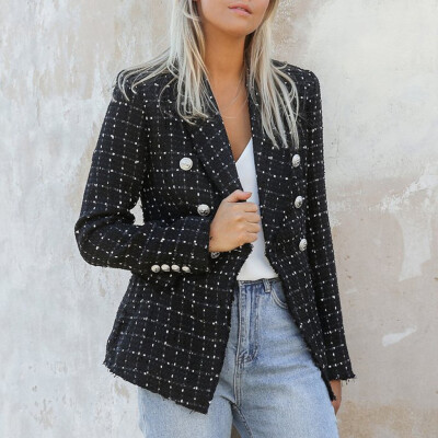 Toponeto Womens Winter Retro Double-breasted Jacket Ladies Casual Coat Outwear Cardigan
Toponeto Womens Winter Retro Double-breasted Jacket Ladies Casual Coat Outwear Cardigan