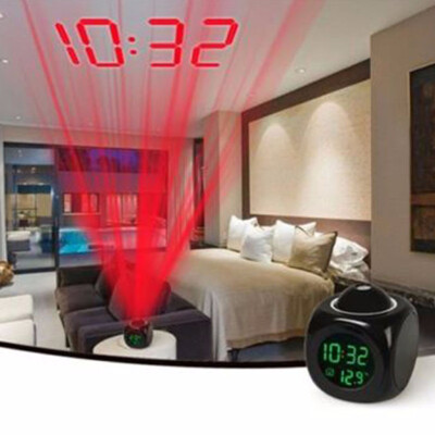 Siaonvr Digital LCD Voice Talking Multifunction LED Projection Alarm Clock Temperature
Siaonvr Digital LCD Voice Talking Multifunction LED Projection Alarm Clock Temperature
