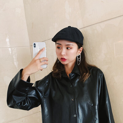 Hat Lady Spring&Summer Korean Edition Chao Jin Hat Leisure Duck Tongue Cap Retro-ancient British painter Hat Beret Man Tide
Hat Lady Spring&Summer Korean Edition Chao Jin Hat Leisure Duck Tongue Cap Retro-ancient British painter Hat Beret Man Tide