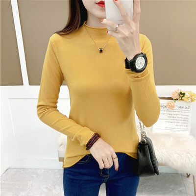 Sweater Women Long Sleeve Turtleneck Winter Autumn Sweaters Solid Korean Fashion Female Pullover Jumper Truien Dames
Sweater Women Long Sleeve Turtleneck Winter Autumn Sweaters Solid Korean Fashion Female Pullover Jumper Truien Dames