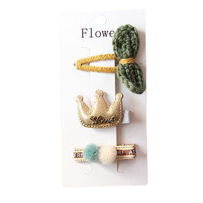 3 Pieces Set Children Handmade Bow Hair Clip Baby Girls Hair Ring Cloth Fabric Hair Accessories 1-12Y
3 Pieces Set Children Handmade Bow Hair Clip Baby Girls Hair Ring Cloth Fabric Hair Accessories 1-12Y