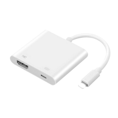 Hdmi Adapter for iPhoneDigital HDMI Adapter to USB Cable Converter for Phone Play 1080P TV Converter
Hdmi Adapter for iPhoneDigital HDMI Adapter to USB Cable Converter for Phone Play 1080P TV Converter