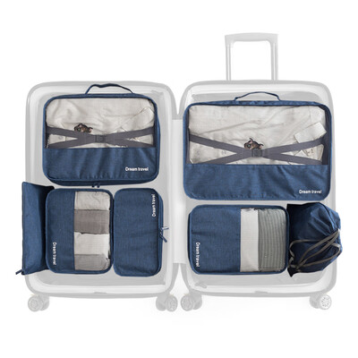 7 PCS Travel Luggage Packing Bag Set Portable Clothes Organizer Water-resistant Storage Cubes Pouch Set
7 PCS Travel Luggage Packing Bag Set Portable Clothes Organizer Water-resistant Storage Cubes Pouch Set