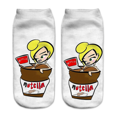 1Pair Food Cartoon 3D Printing Socks Women Fashion Summer Cotton Low Cut Ankle Short Socks Female Fresh Style
1Pair Food Cartoon 3D Printing Socks Women Fashion Summer Cotton Low Cut Ankle Short Socks Female Fresh Style