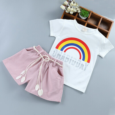Summer Baby Girls Clothes Set ChildrenS Clothing Fruit T-Shirt Shorts Suit Clothing Set Girls Suits
Summer Baby Girls Clothes Set ChildrenS Clothing Fruit T-Shirt Shorts Suit Clothing Set Girls Suits