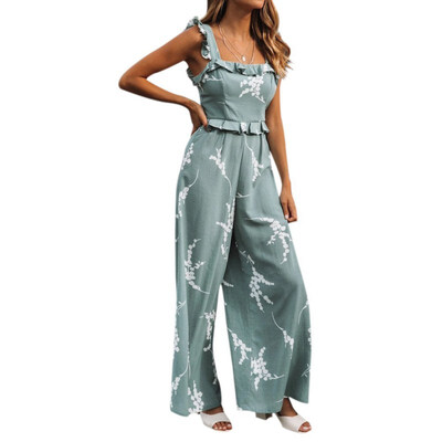 2019 Women Spring Summer Straps Ruffled Floral Print Jumpsuit Casual Sling Romper Super Comfy Trend Backless Loose Jumpsuits
2019 Women Spring Summer Straps Ruffled Floral Print Jumpsuit Casual Sling Romper Super Comfy Trend Backless Loose Jumpsuits