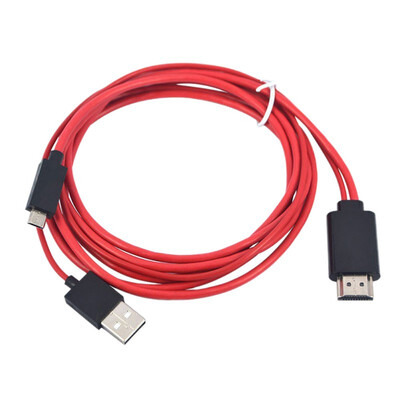 Android to HDMI Adapter 11pin to HDMI 1080P HD TV Cable Adapter for Android Samsung Phones
Android to HDMI Adapter 11pin to HDMI 1080P HD TV Cable Adapter for Android Samsung Phones