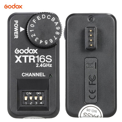 Godox XTR-16S 24G Wireless X-system Remote Control Flash Receiver for VING V860 V850