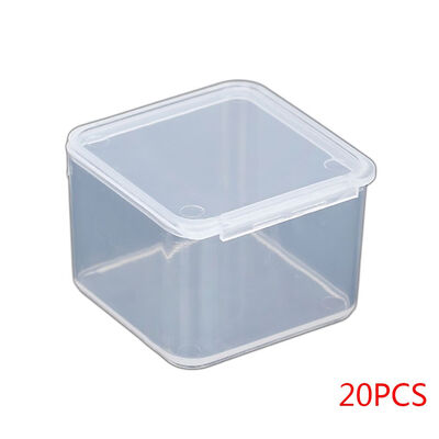 20pcs Square Transparent PP Plastic Packing Box Component Tool Cover Lid Storage Case Container
20pcs Square Transparent PP Plastic Packing Box Component Tool Cover Lid Storage Case Container