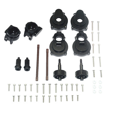 Tailored Aluminum Rear Gear Box MountsRear Knuckle Cups with Shaft& gear For TRX4 RC Car
Tailored Aluminum Rear Gear Box MountsRear Knuckle Cups with Shaft& gear For TRX4 RC Car