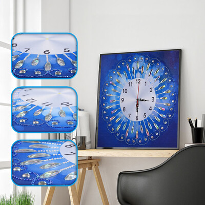 Siaonvr 5D Special Diamond-Shaped Embroidery Wall Clock DIY Painting Diamond Cross Stitc
Siaonvr 5D Special Diamond-Shaped Embroidery Wall Clock DIY Painting Diamond Cross Stitc