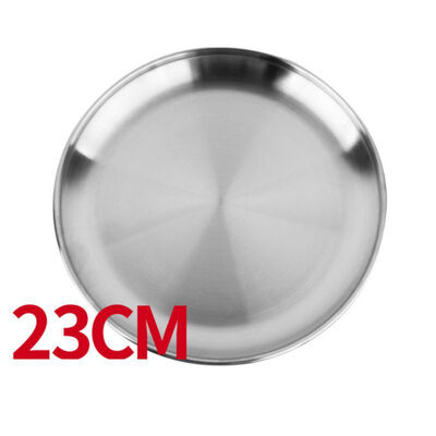 Camping Stainless Steel Tableware Dinner Plate Food Container Holder Dish Round Tray Mess Plate Outdoor Cooking Accessories
Camping Stainless Steel Tableware Dinner Plate Food Container Holder Dish Round Tray Mess Plate Outdoor Cooking Accessories