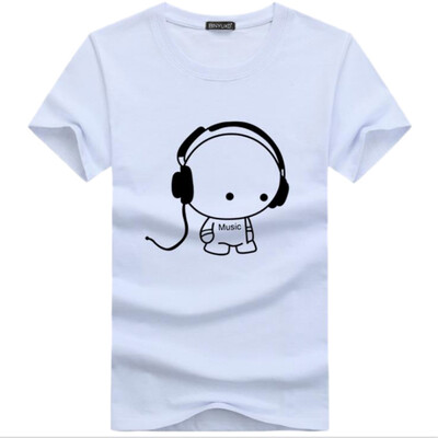 High Quality Men Headset Cartoon Printed T Shirts Fashion Casual T Shirt Men Brand T-shirt Tee Shirt Plus Size
High Quality Men Headset Cartoon Printed T Shirts Fashion Casual T Shirt Men Brand T-shirt Tee Shirt Plus Size