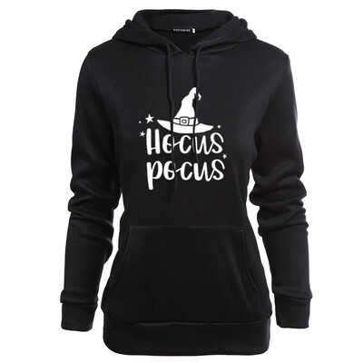 2019 New Women Hoodie Witch Hat And Letter Print Sweatshirt Halloween Witch Movie Hooded Pocket Hoodie Tops
2019 New Women Hoodie Witch Hat And Letter Print Sweatshirt Halloween Witch Movie Hooded Pocket Hoodie Tops