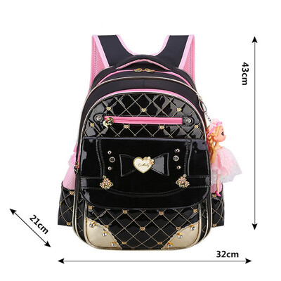 Kids Waterproof Backpack Cute Princess Girl Backpack Children Primary Student School Bag Handbag With 1Pc Keychain
Kids Waterproof Backpack Cute Princess Girl Backpack Children Primary Student School Bag Handbag With 1Pc Keychain