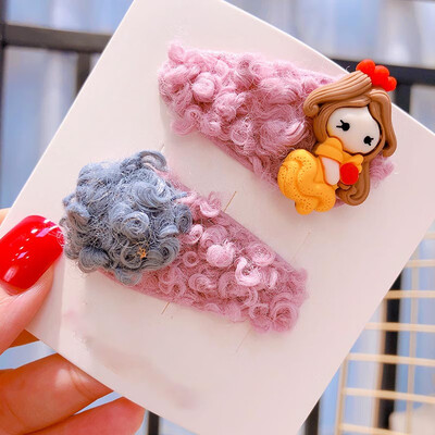 Cute Kids Clips 0-8T Children Candy Color Cartoon Princess Imitation Plush Autumn Leather Hair Duckbill Clips 2 Pieces
Cute Kids Clips 0-8T Children Candy Color Cartoon Princess Imitation Plush Autumn Leather Hair Duckbill Clips 2 Pieces