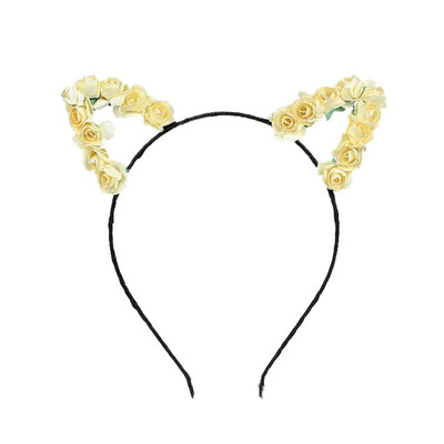 Cute Girl Cat Ear Shape Flower Christmas Headband Hair Band Fluffy Hair Hoop for Party Wedding Daily Decor
Cute Girl Cat Ear Shape Flower Christmas Headband Hair Band Fluffy Hair Hoop for Party Wedding Daily Decor