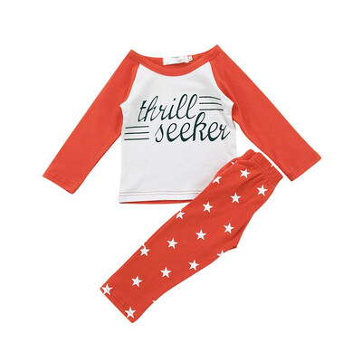 Baby Clothing New Long Sleeve Letter Pattern T-shirt Star Pants 2pcs Sets Baby Boys Girls Clothes Casual Baby Clothing S2
Baby Clothing New Long Sleeve Letter Pattern T-shirt Star Pants 2pcs Sets Baby Boys Girls Clothes Casual Baby Clothing S2